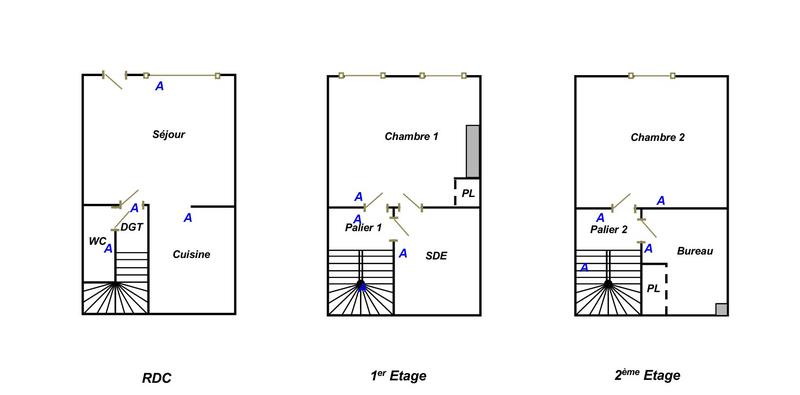 Maison - 55 m² - 4 pièces