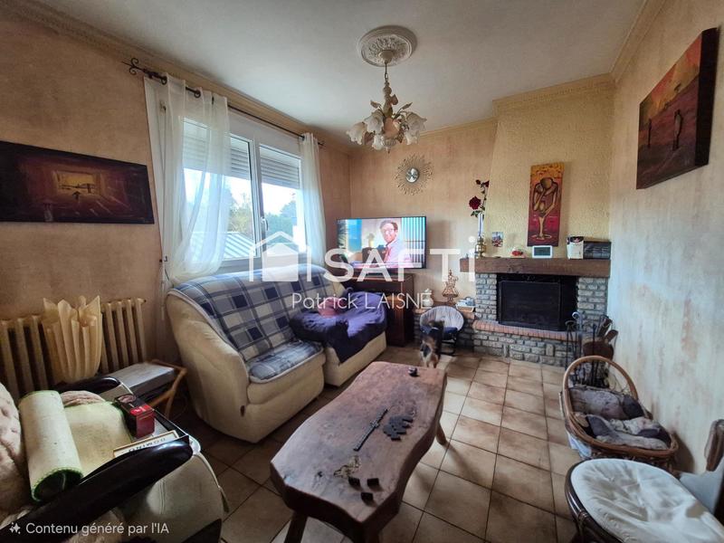 Maison - 80 m² - 5 pièces