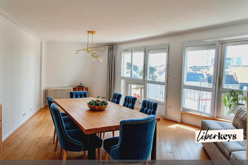 Appartement - 94 m² - 5 pièces