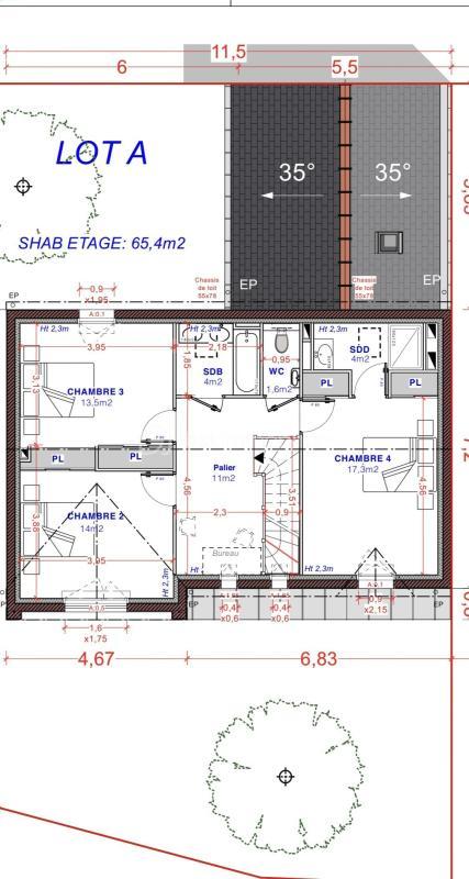 Maison - 140 m² - 6 pièces