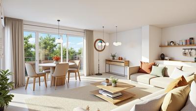 Appartement - 62 à 113 m² - 3 à 5 pièces