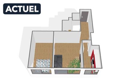 Appartement - 44 m² - 2 pièces