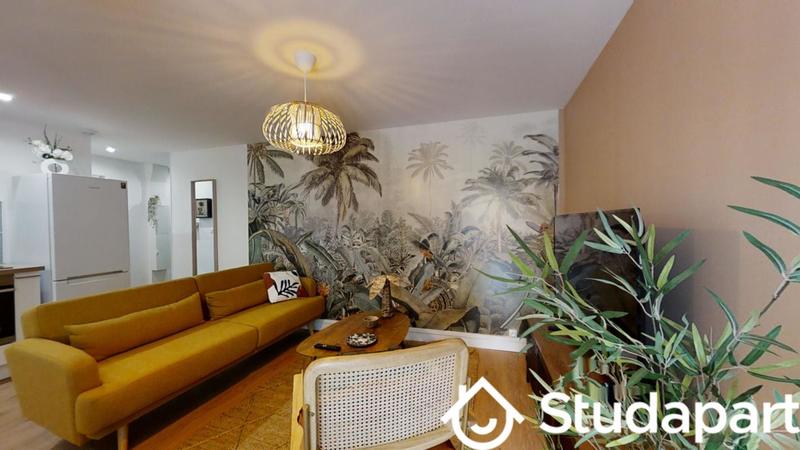 Chambre - 12 m² - 1 pièce