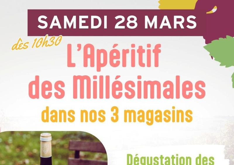 Apéritif des Millésimales à Berticot