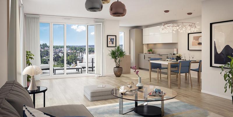 Studio - 40 m² - 1 pièce