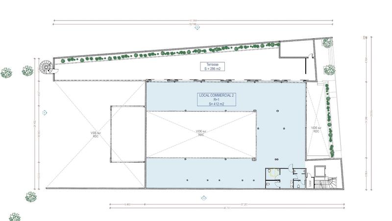 Local d'activités - 963 m²