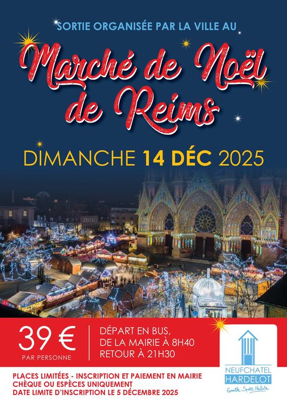 Sortie au marché de Reims