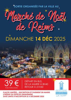 Sortie au marché de Reims