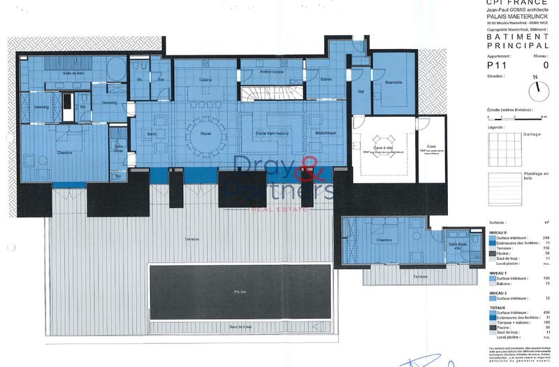 Appartement - 550 m² - 13 pièces