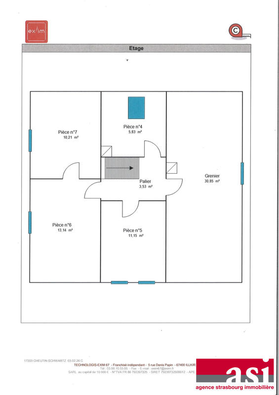Maison - 137 m² - 7 pièces