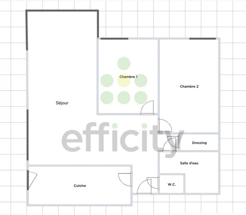 Appartement - 82 m² - 4 pièces
