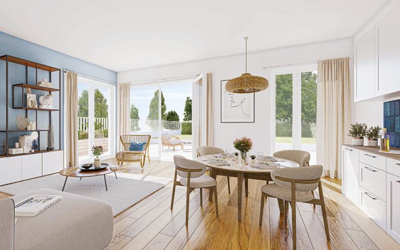 Appartement - 75 m² - 3 pièces