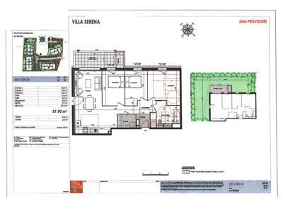 Appartement - 82 m² - 4 pièces