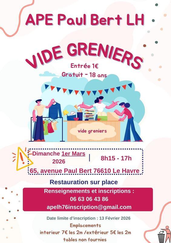 Vide grenier ape paul bert lh