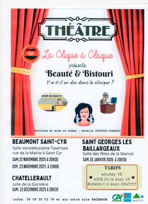 Theatre &quot;Beauté &amp; Bistouri - Ya t'il un doc' dans la clinique ?&quot;