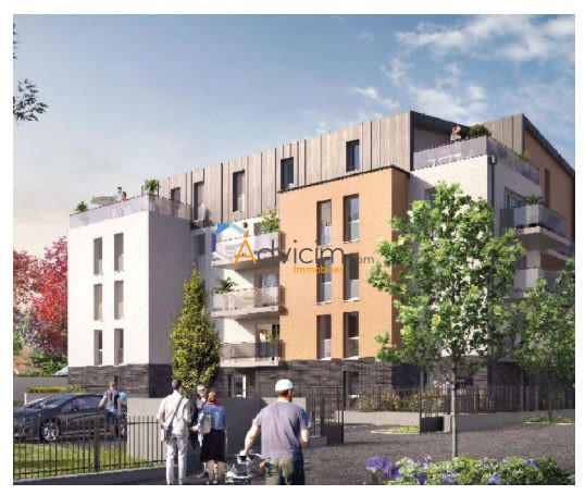 Appartement - 61 m² - 3 pièces