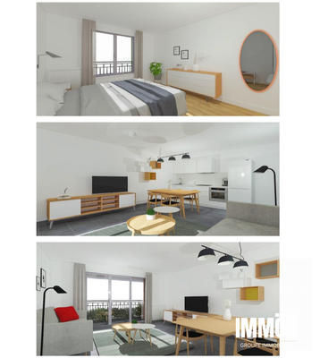 Appartement - 51 m² - 2 pièces