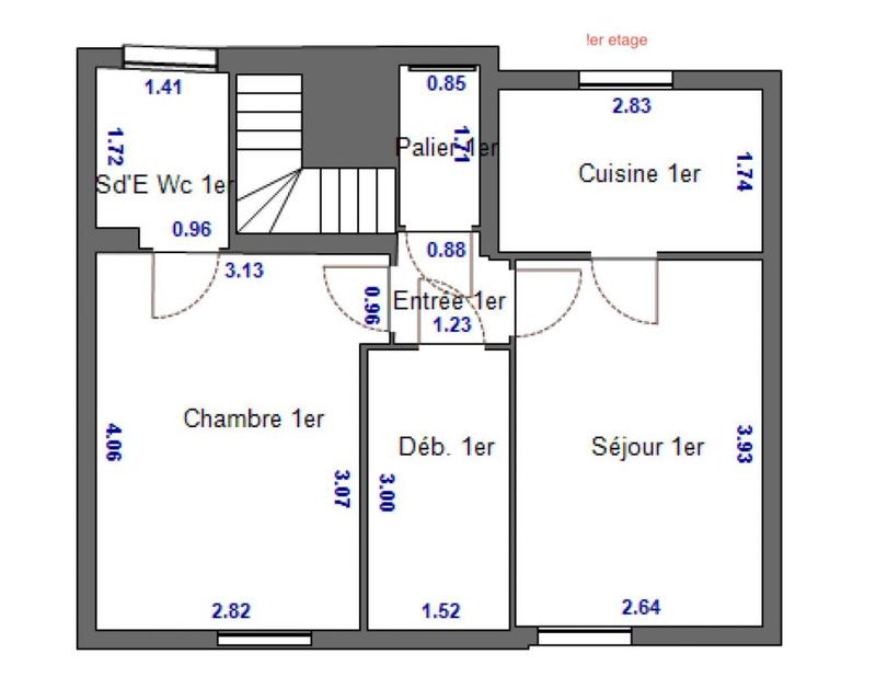 Immeuble - 115 m² - 8 pièces