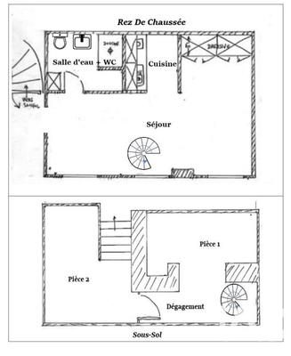 Appartement - 50 m² - 2 pièces