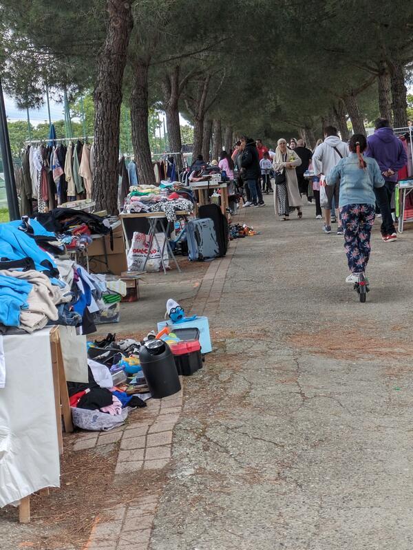 11ème vide grenier de l'association les p'tits loups des pradettes