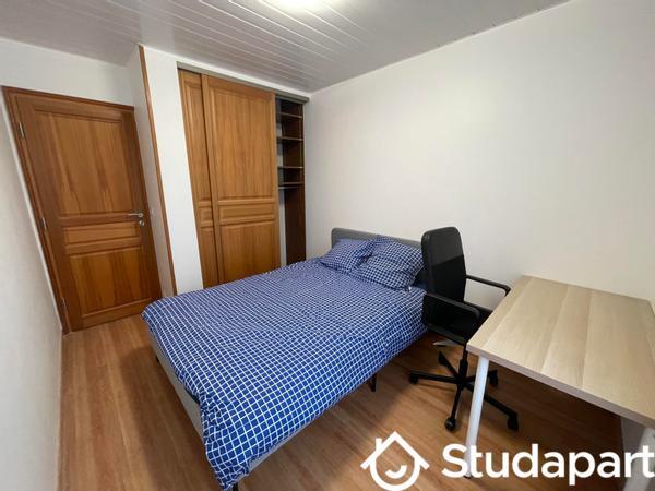 Chambre - 9 m² - 1 pièce