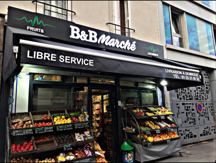 B&amp;B marché