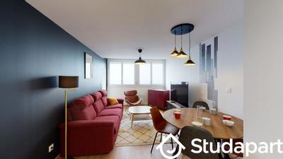 Chambre - 12 m² - 1 pièce