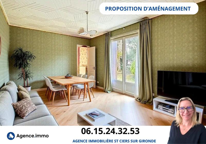 Maison - 82 m² - 3 pièces