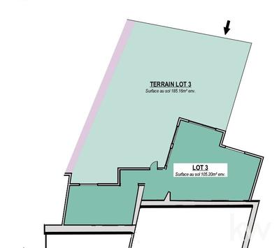 Maison - 105 m² - 1 pièce