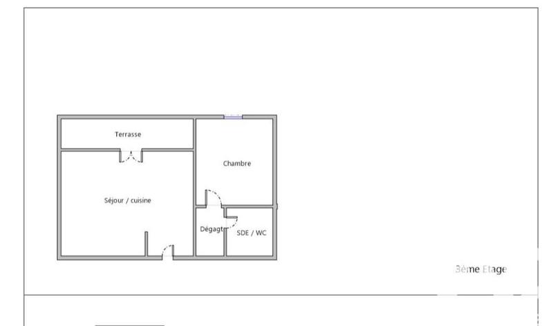 Appartement - 42 m² - 2 pièces