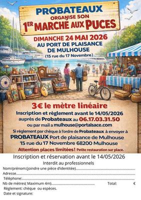 1er marché au puces