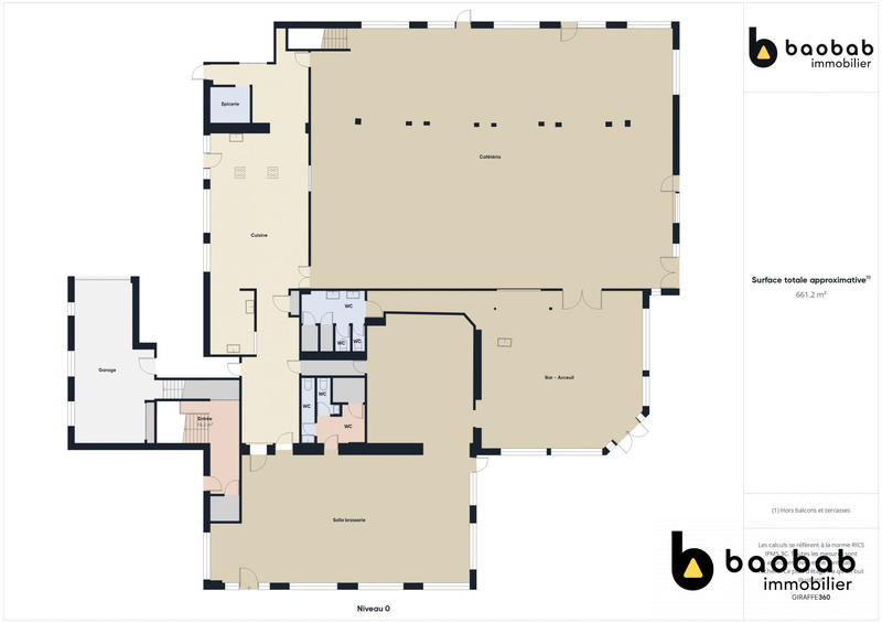 Fonds de commerce - Hôtellerie / Restauration - 655 m²