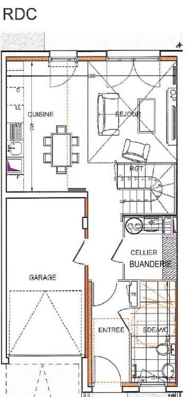 Maison - 88 m² - 5 pièces
