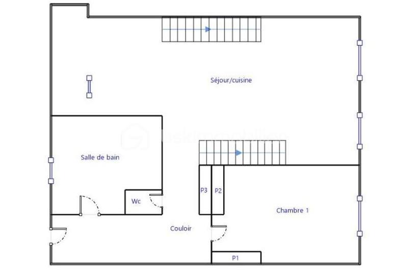 Duplex - 99 m² - 6 pièces