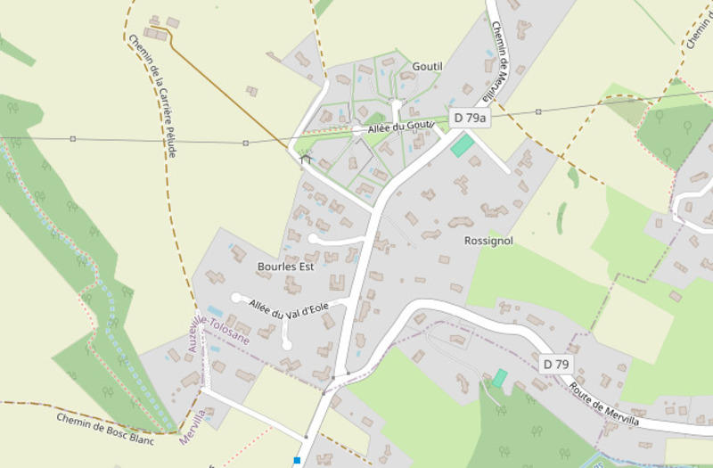 Terrain constructible - 653 m²