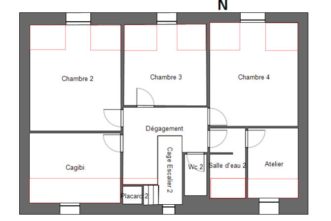 Maison - 130 m² - 8 pièces