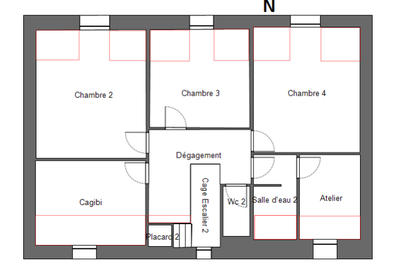 Maison - 130 m² - 8 pièces