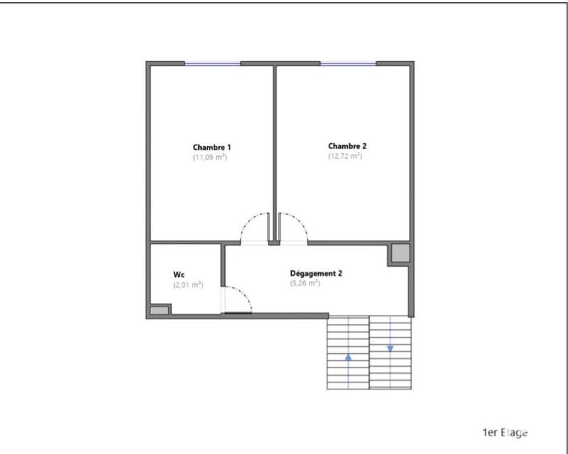 Maison - 100 m² - 5 pièces