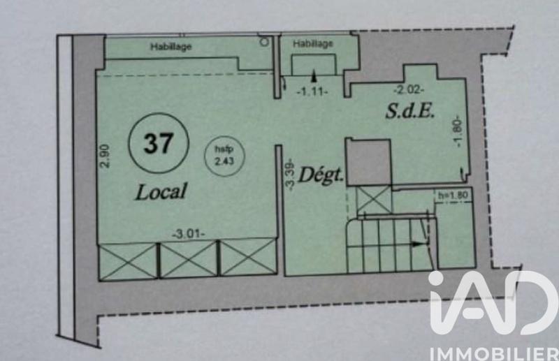 Appartement - 80 m² - 3 pièces