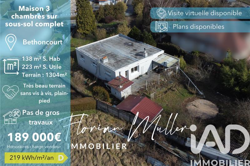 Maison - 138 m² - 6 pièces