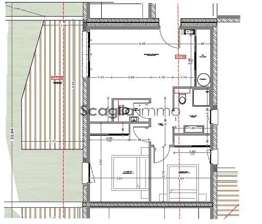 Appartement - 71 m² - 3 pièces