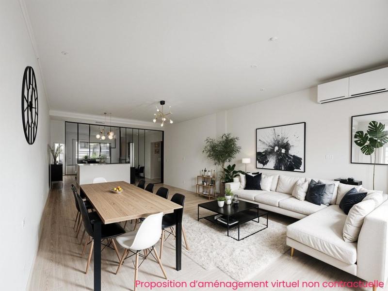 Appartement - 80 m² - 3 pièces