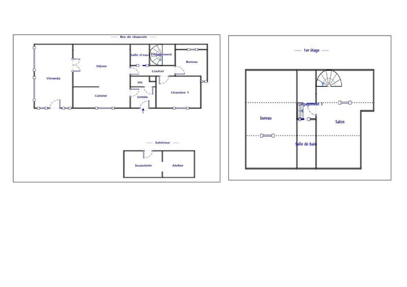 Maison - 80 m² - 4 pièces