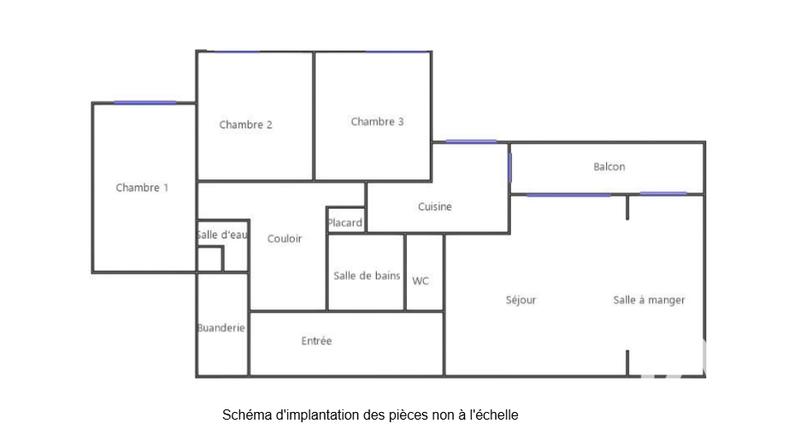 Appartement - 107 m² - 4 pièces