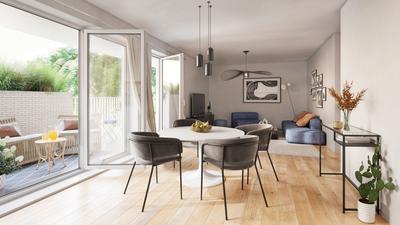 Appartement - 80 m² - 4 pièces