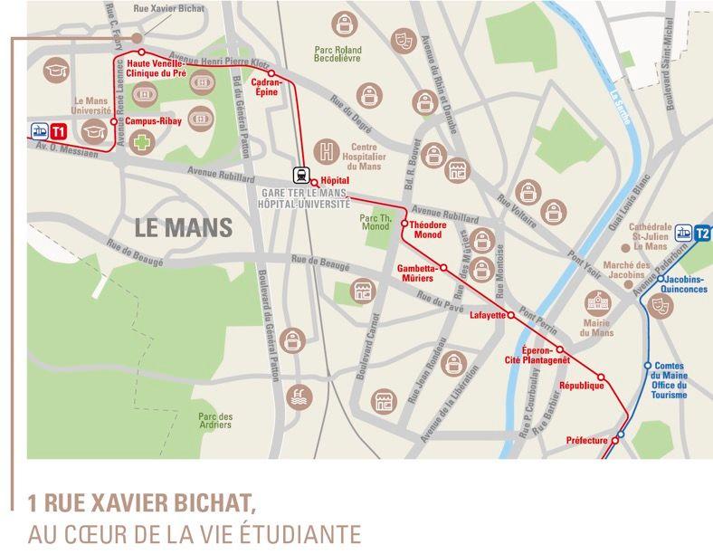 Appartement - 19 m² - 1 pièce