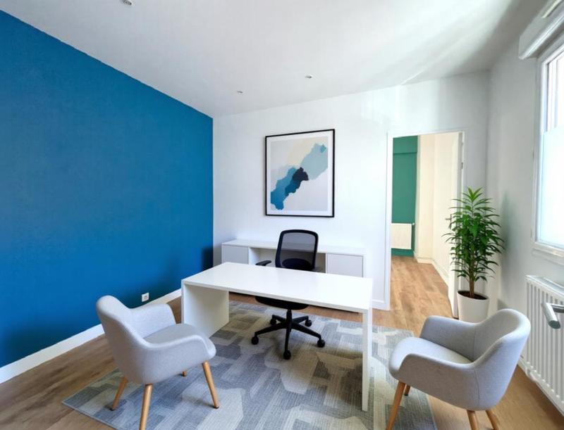 Bureau - 85 m² - 6 pièces