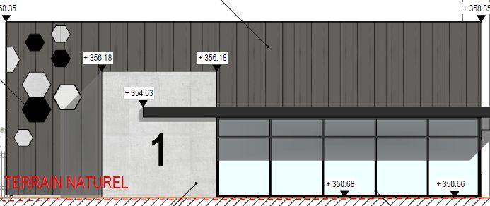 Bureau - 543 m² - 1 pièce