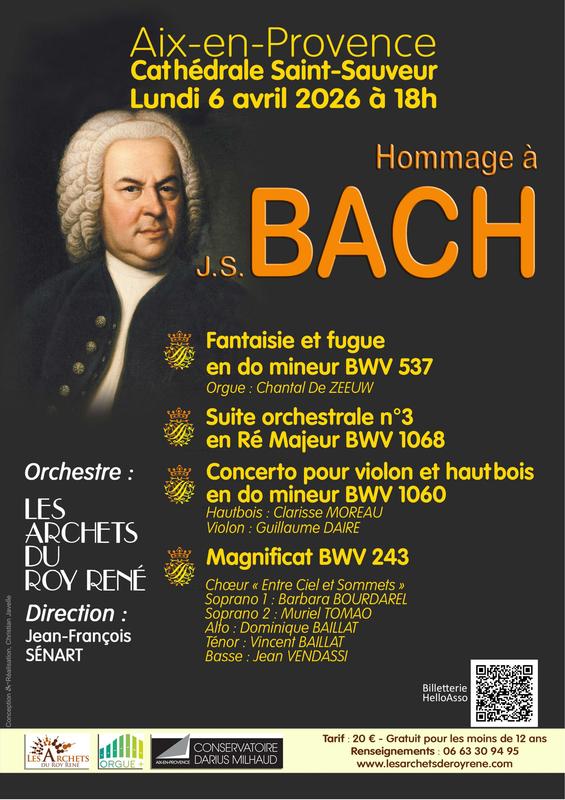 Concert : Hommage à J.S. Bach