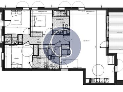 Appartement - 104 m² - 4 pièces